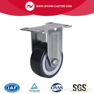 Μεσαίου μεγέθους 3 ιντσών 130Kg άκαμπτο TPU Caster